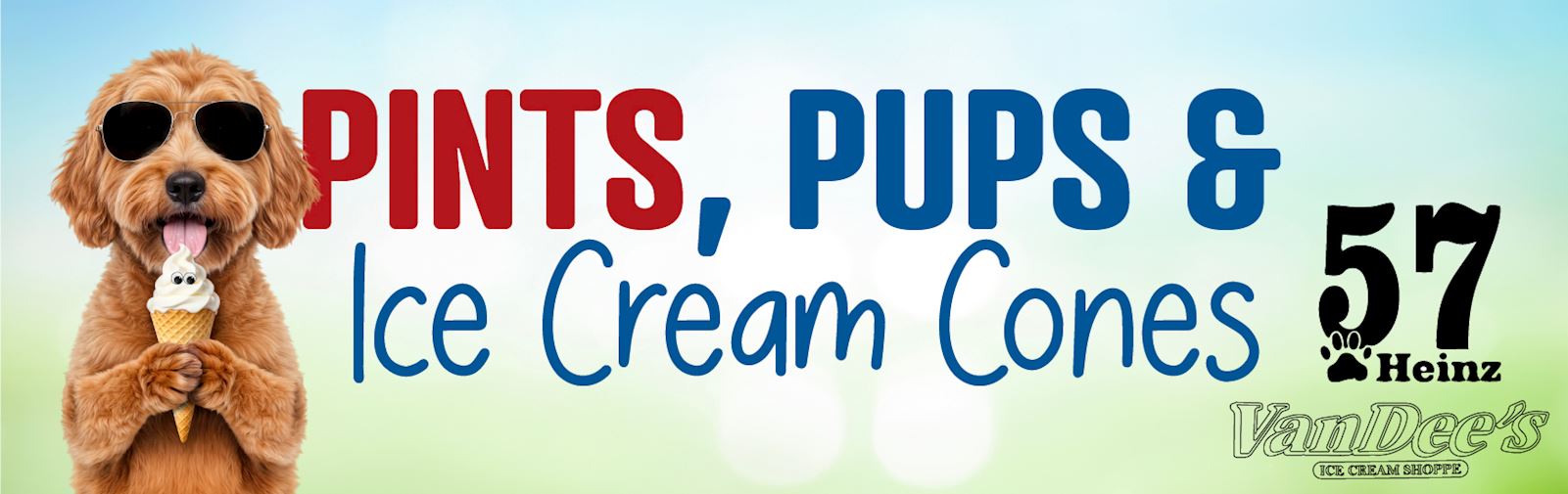 pup, pints & icecream