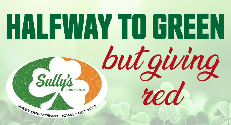 Halfway to St. Patrick's Day Blood Drive