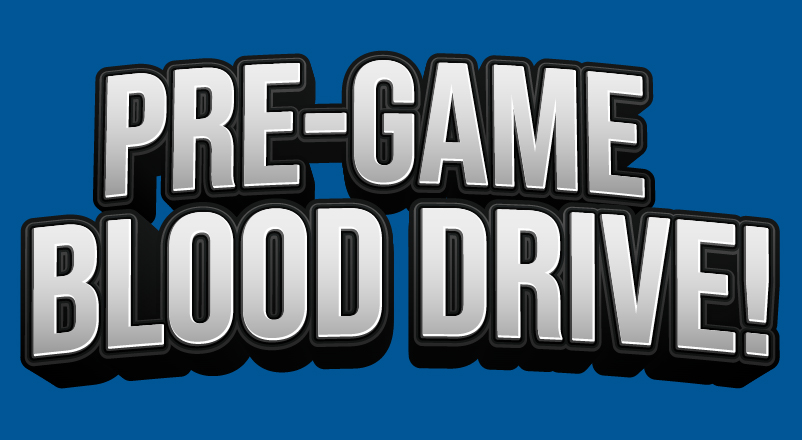Pregame Blood Drive