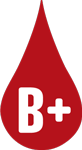 B+ Blood Type
