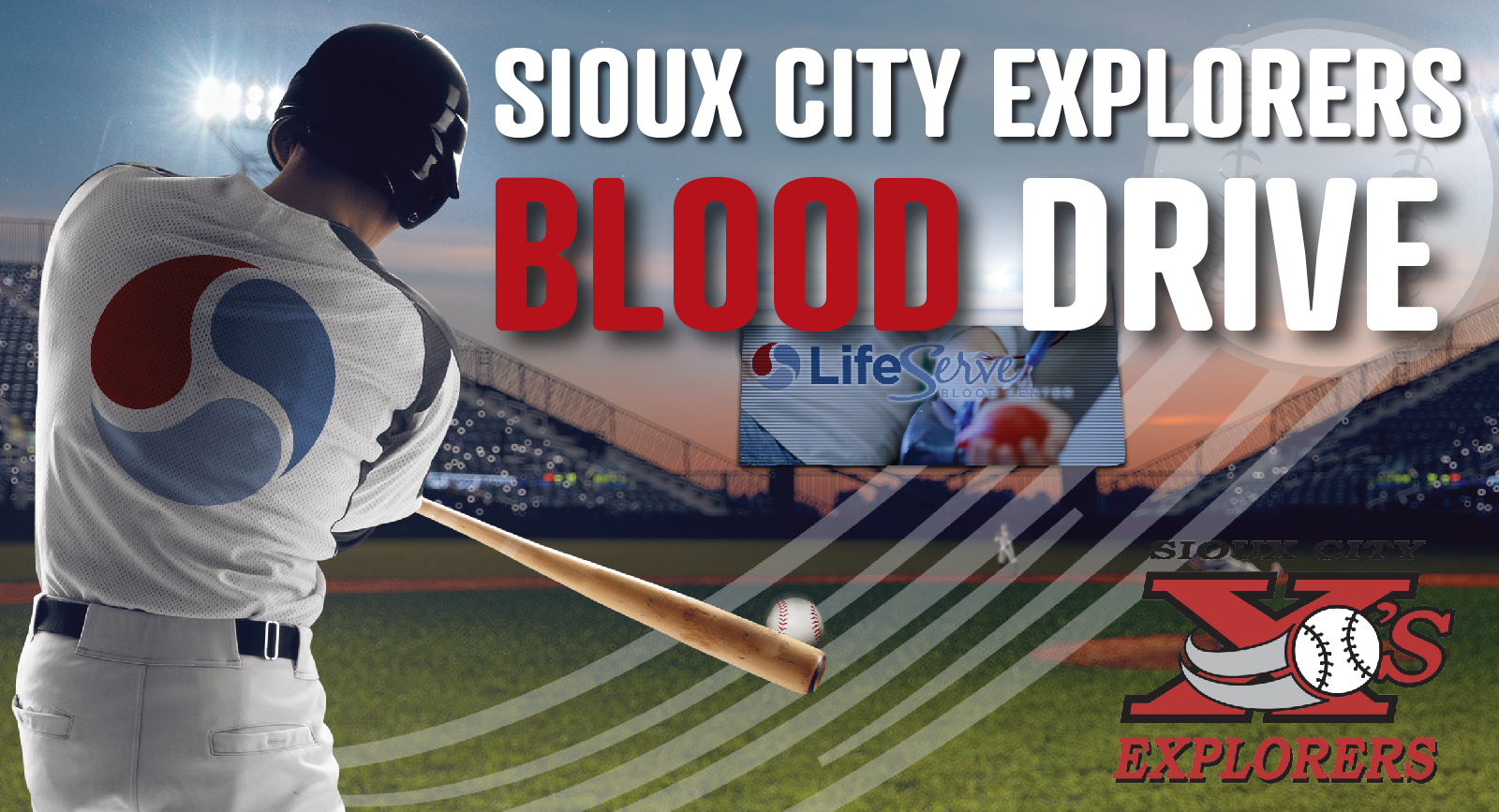 The Sioux City Explorers Blood Drive