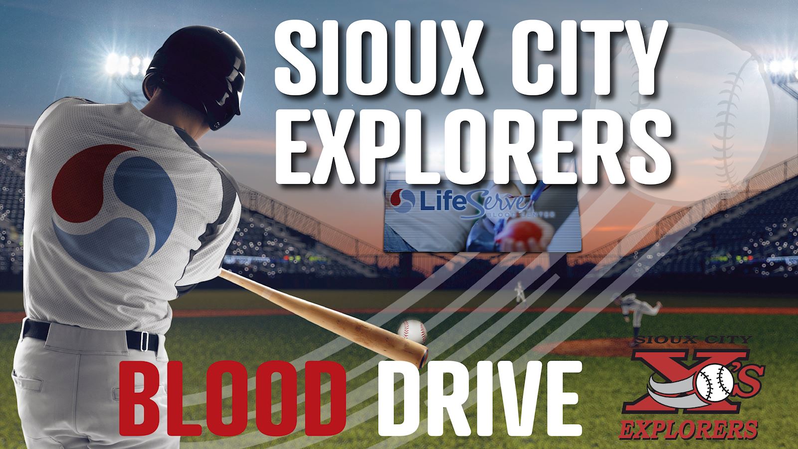 The Sioux City Explorers Blood Drive