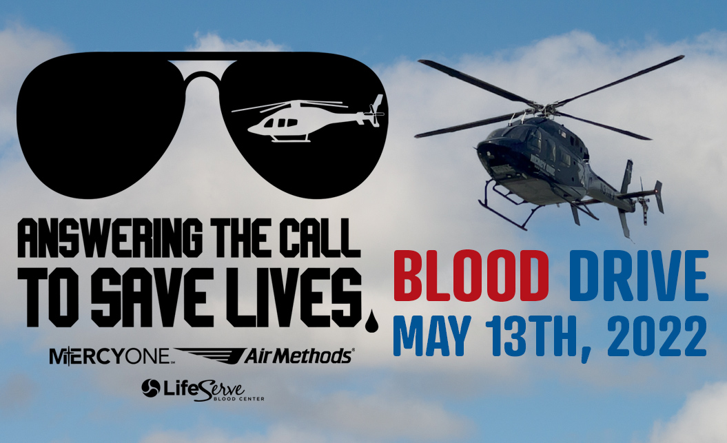 MercyOne Air Med Blood Drive - Mason City