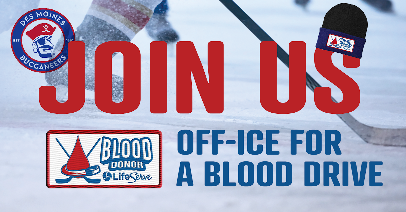 Des Moines Buccaneers Blood Drive