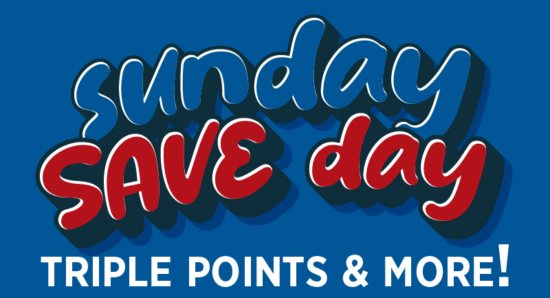 Sunday Save Day December