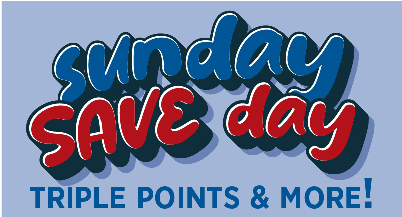 Sunday Save Day August