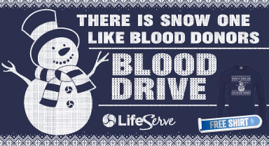 Snow One Like Blood Donors Hosted by KIX 101.1